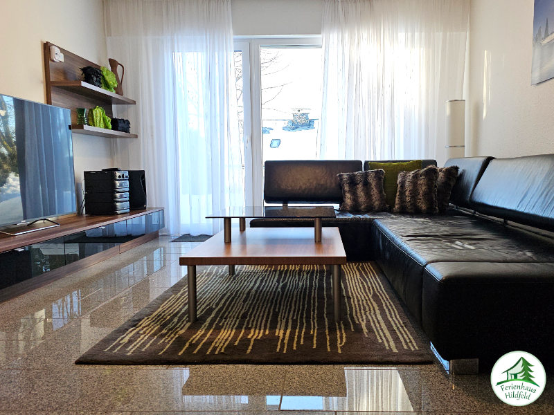 Livng Room Ferienhaus Hildfeld